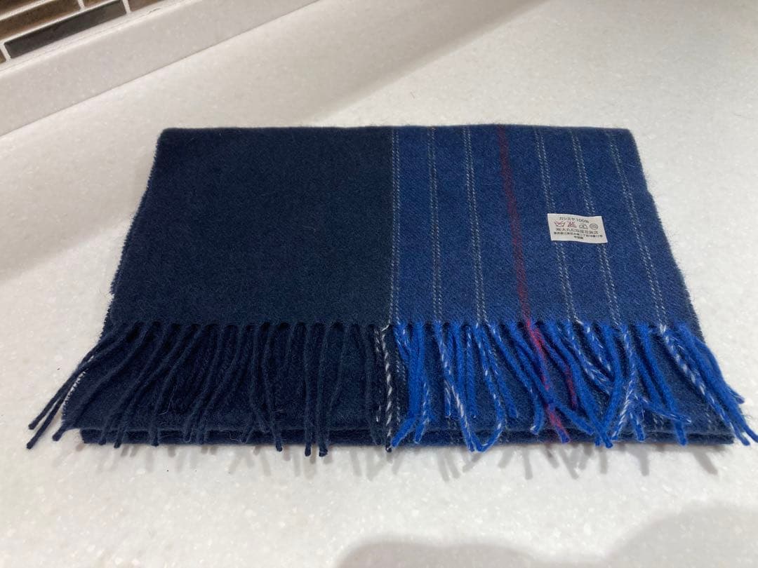 新品未使用、タグ付き カシミヤ100％ Dixsept 大丸松坂屋 マフラー