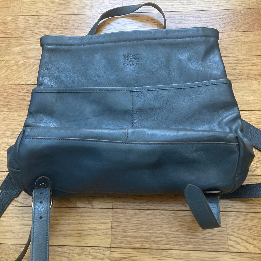 IL BISONTE グレー　リュック・バックパック