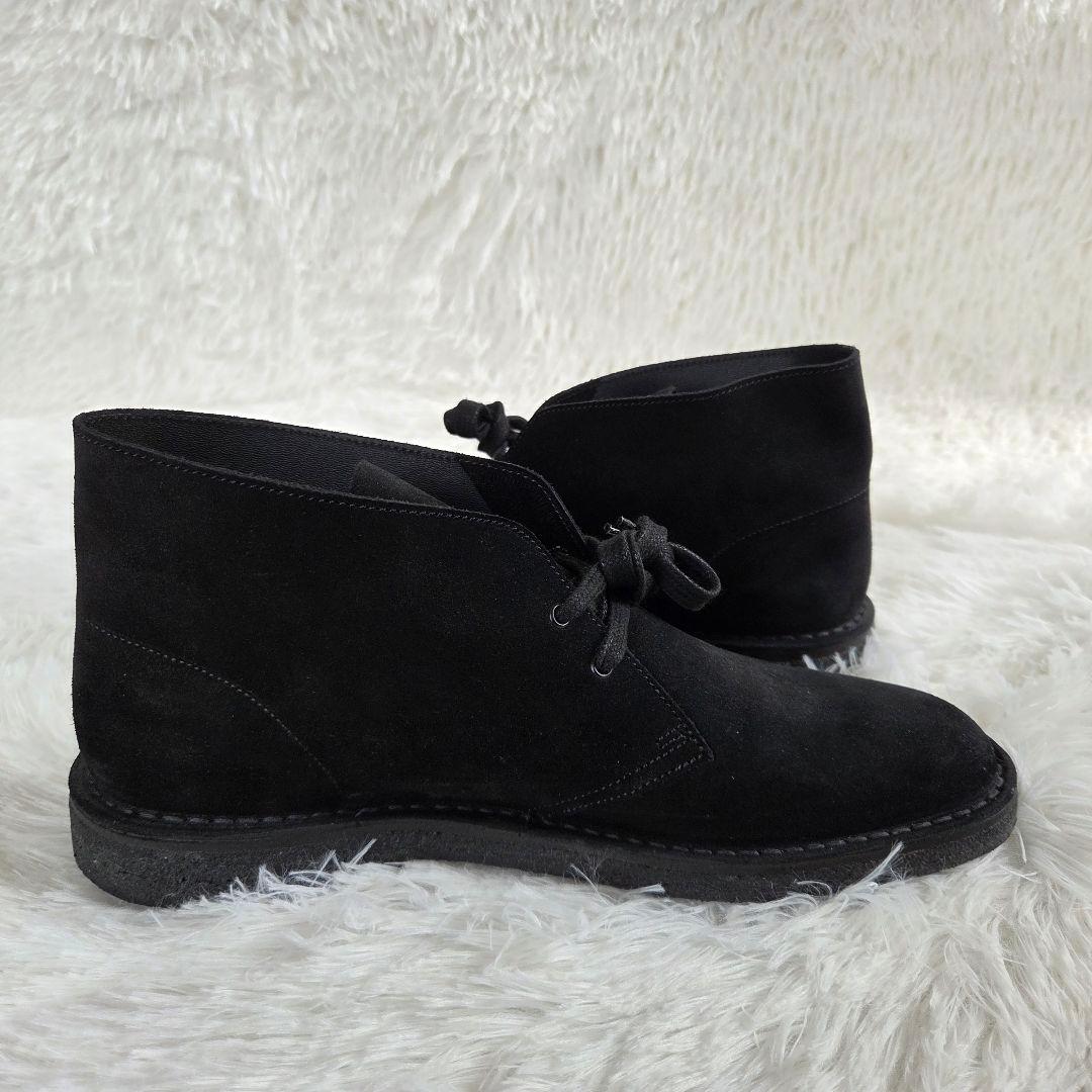 COMME des GARCONS　ブラック スエード チャッカブーツ　27