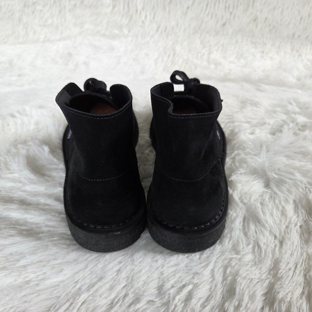 COMME des GARCONS　ブラック スエード チャッカブーツ　27