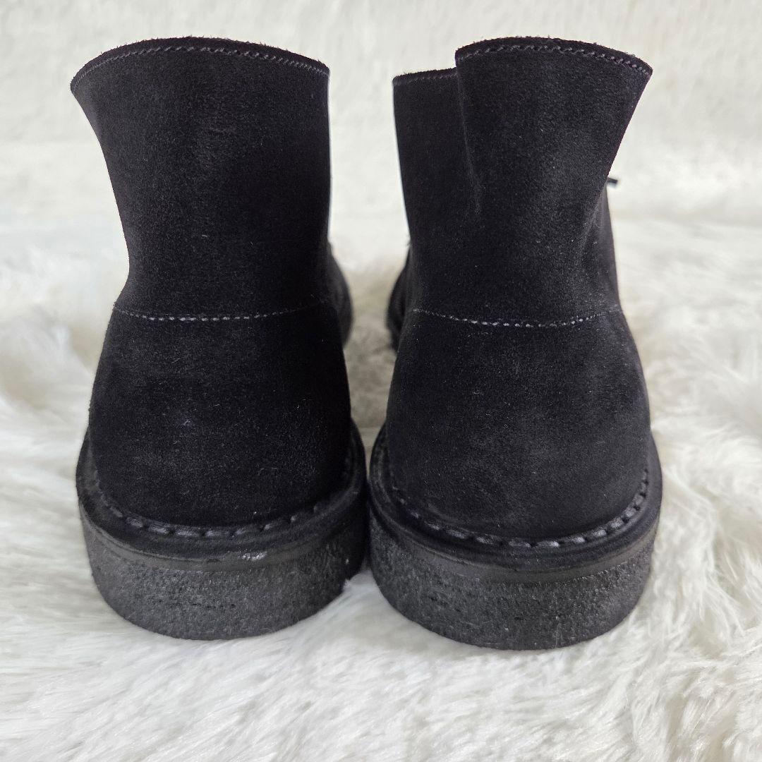 COMME des GARCONS　ブラック スエード チャッカブーツ　27