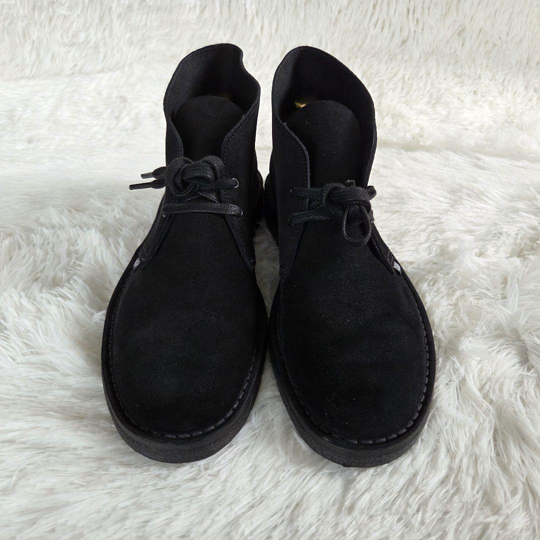 COMME des GARCONS　ブラック スエード チャッカブーツ　27