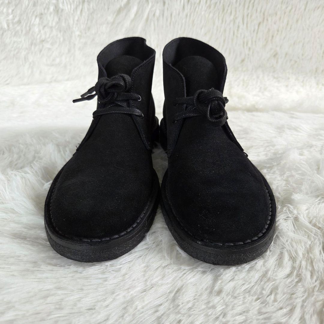COMME des GARCONS　ブラック スエード チャッカブーツ　27