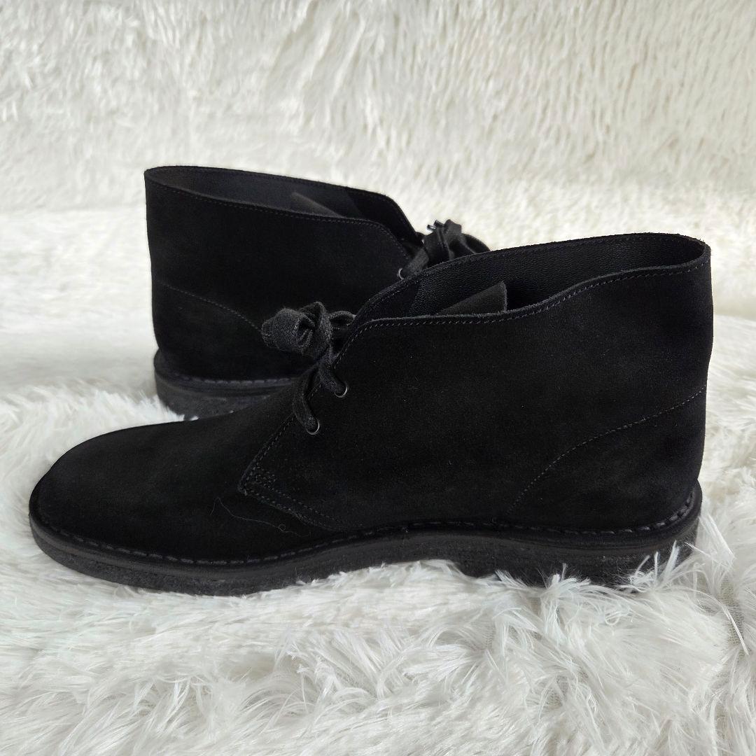 COMME des GARCONS　ブラック スエード チャッカブーツ　27