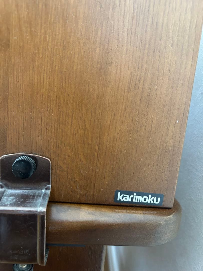 カリモク　学習机3点セット【机】