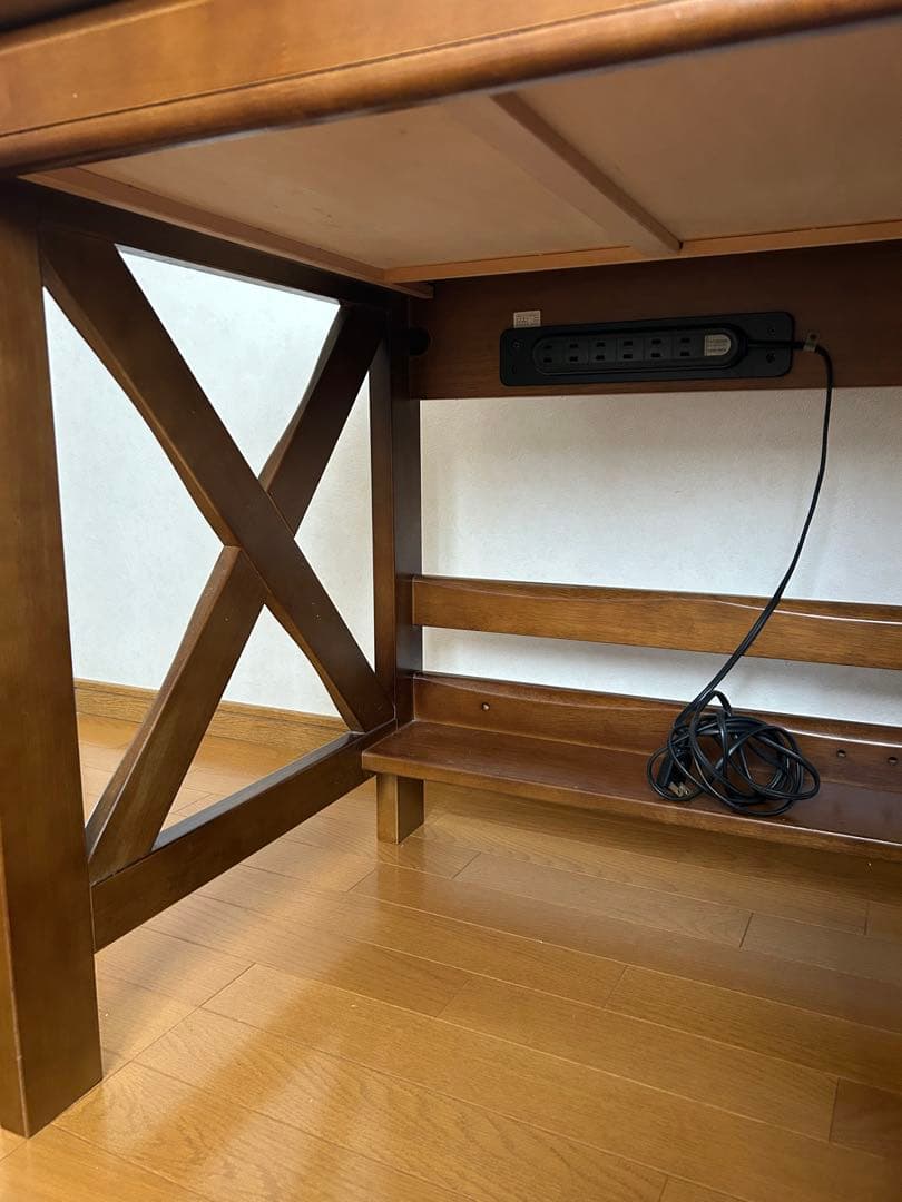 カリモク　学習机3点セット【机】