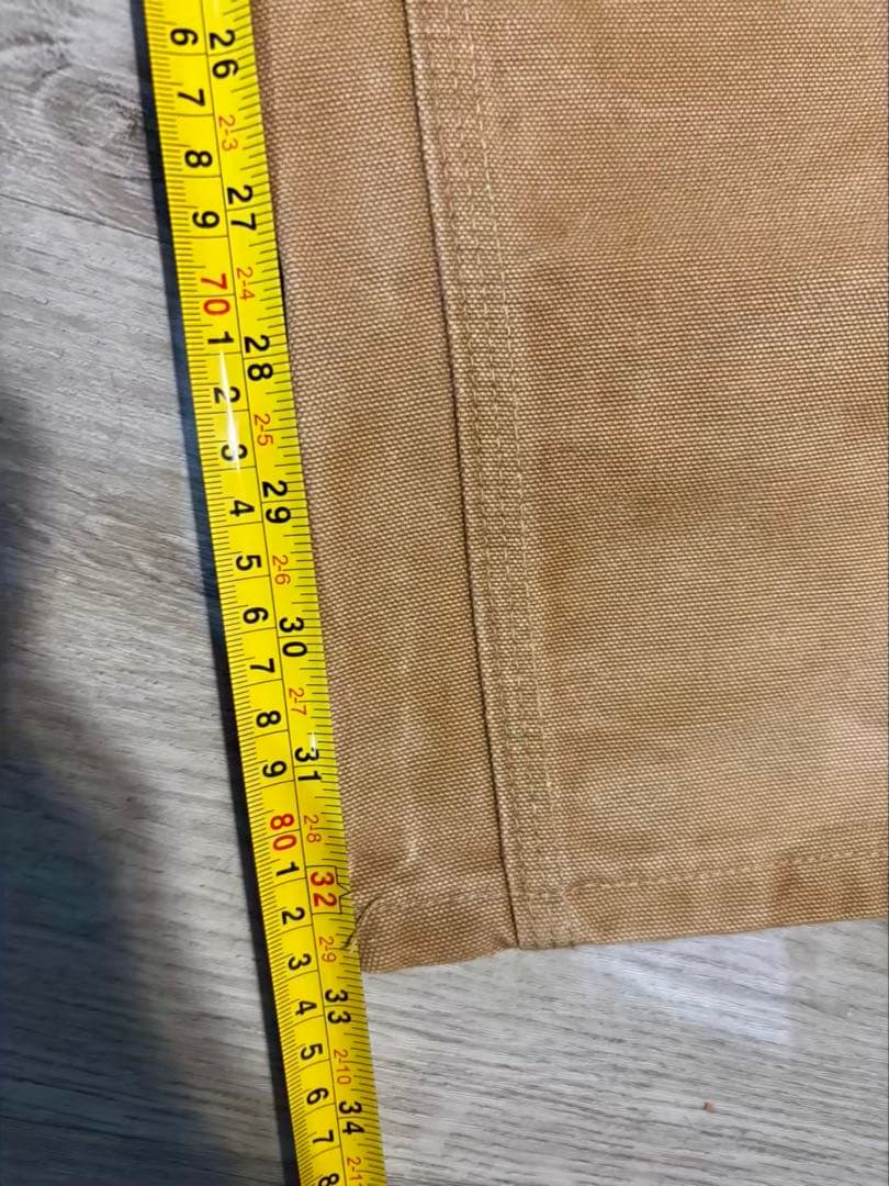 369 Carhartt B01 ダブルニー USA製 キャメル フェード