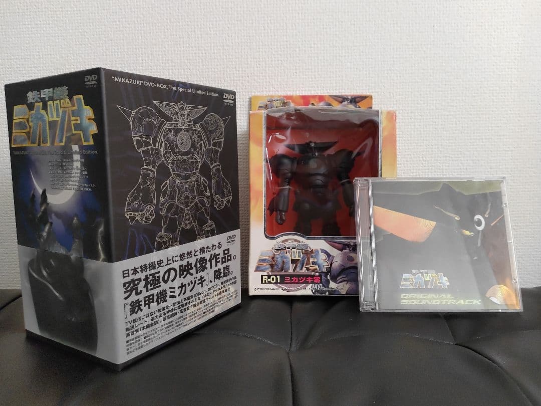 特撮作品　鉄甲機ミカヅキ　DVD　フィギュア　サウンドトラック　PS2ソフト