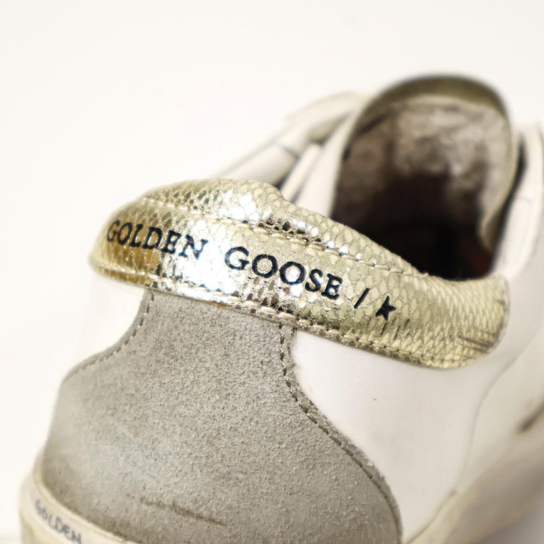 H5150-P3ゴールデングースsuper starローカットスニーカー汚加工