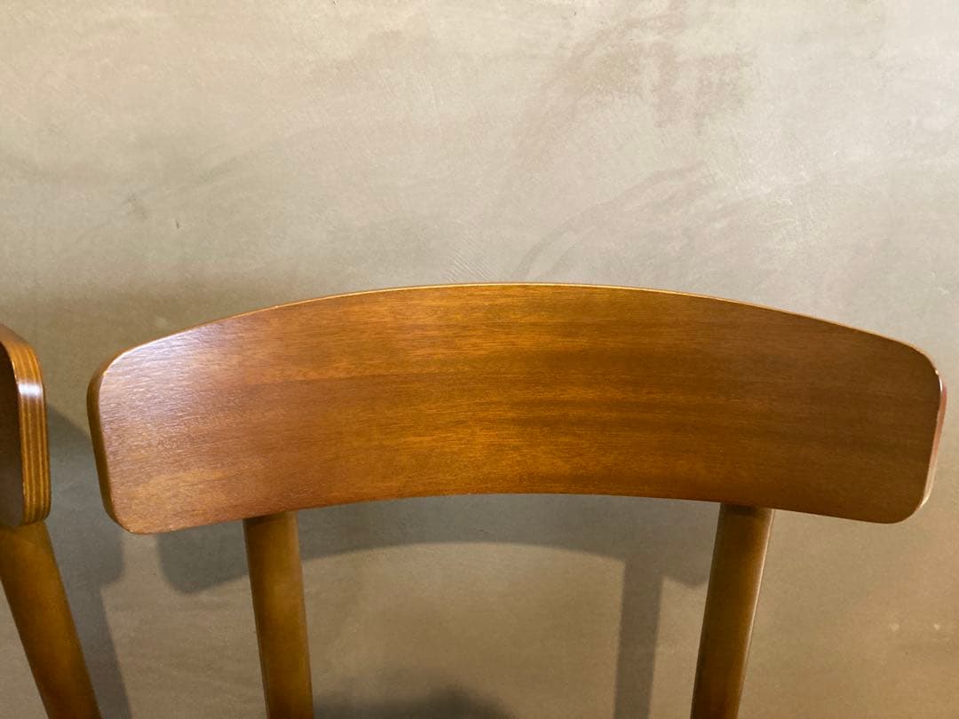 カリモク60 ダイニングチェア Tチェア タープグリーン 2脚セット