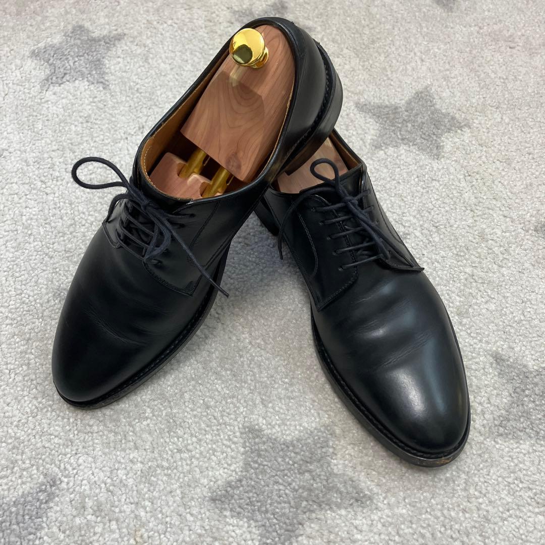 【リーガル】REGAL プレーントゥ415R 外羽 ブラック 27cm