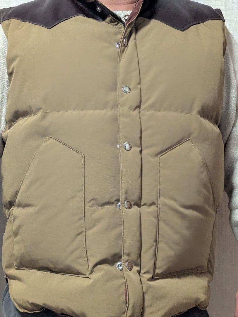 Sugar Cane BEAMS別注ダウンベスト XL ブラウン