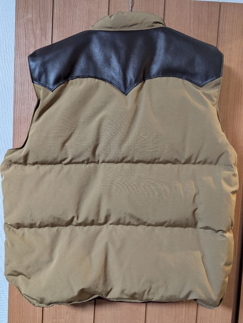 Sugar Cane BEAMS別注ダウンベスト XL ブラウン