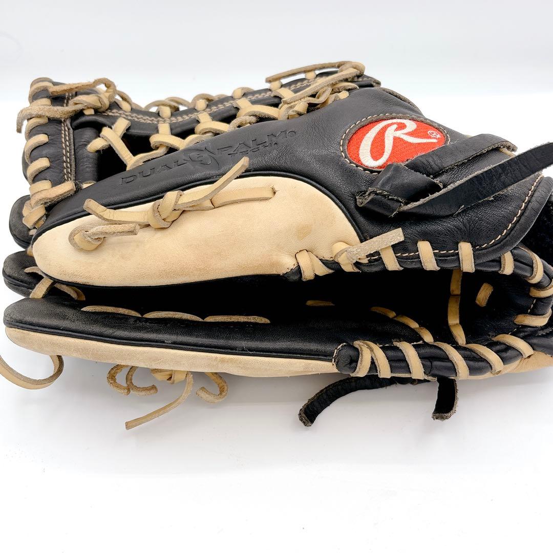 【希少カラー】 左利き ローリングス 軟式 野球 グローブ ブラック 本革