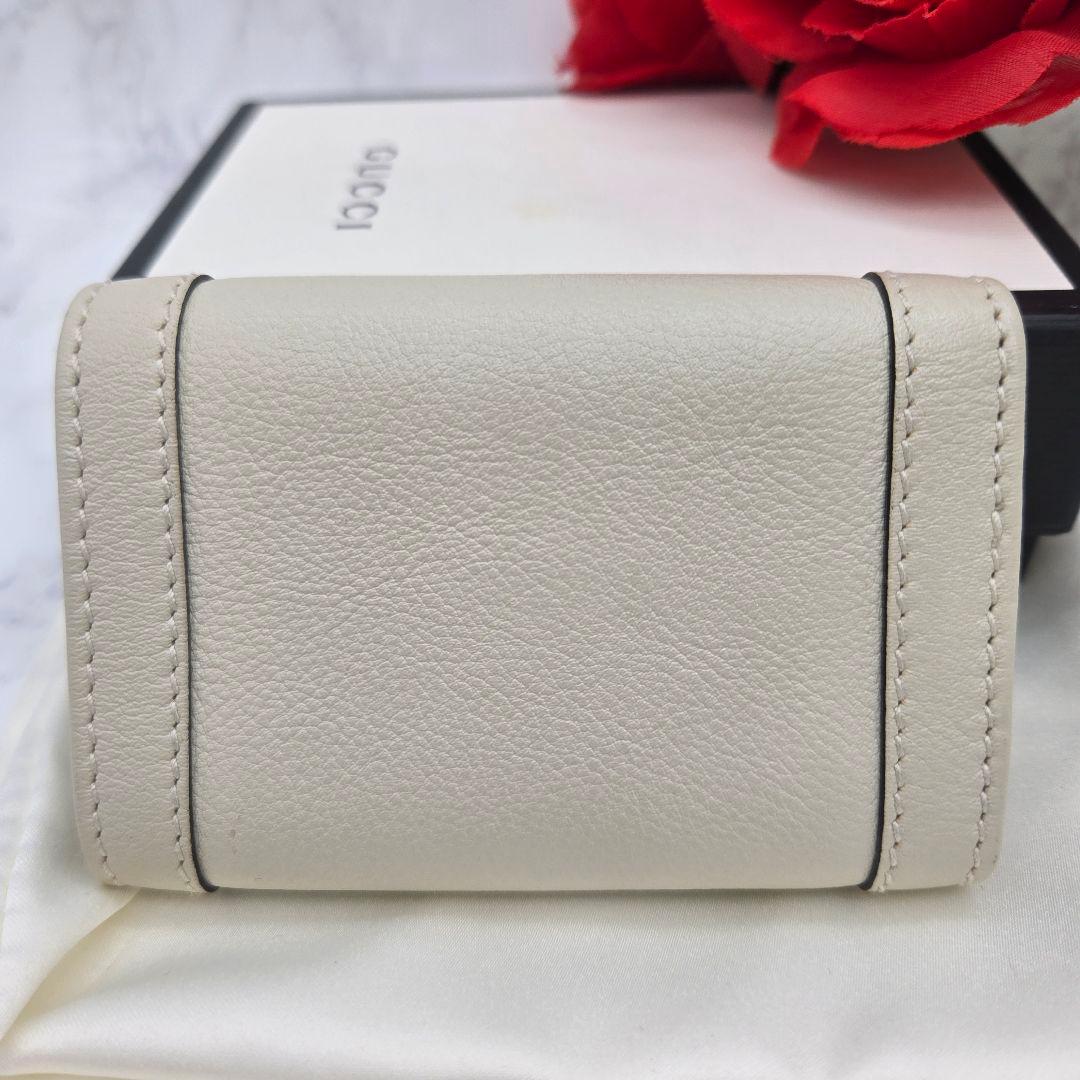 【極美品】 GUCCI グッチ キーケース 6連 GG マーモント バンブー