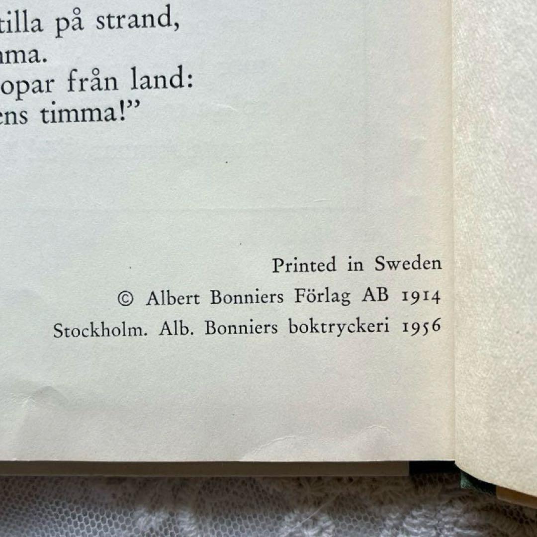 RT81 北欧ヴィンテージ絵本 エルサ・ベスコフ リーサの庭の花まつり