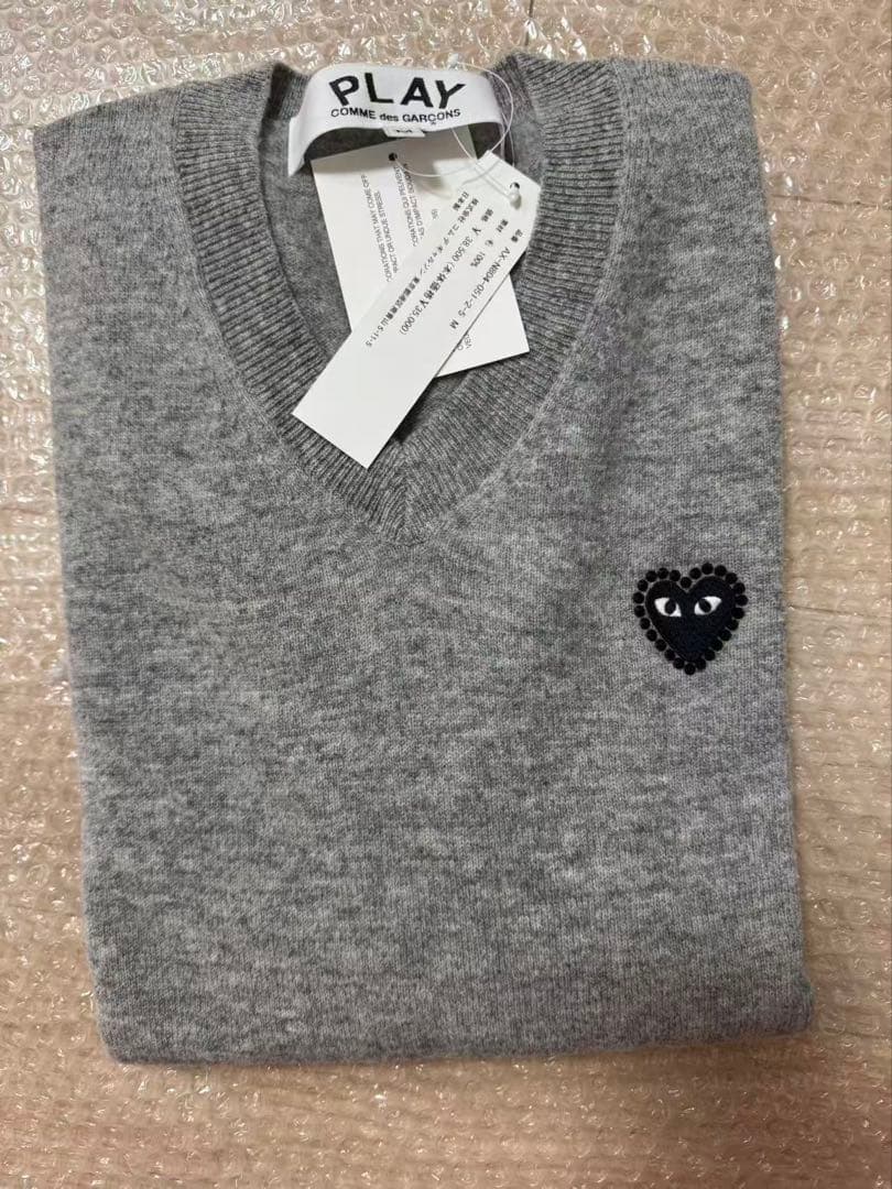 プレイコモデイギャルソン　メンズVネックセーター