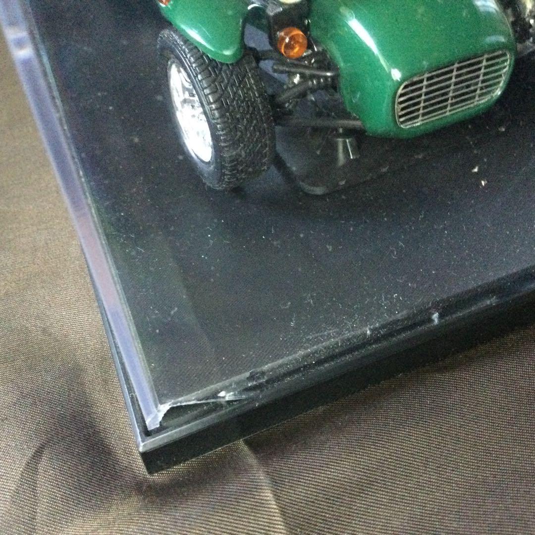 CATERHAM SUPER SEVEN 1/18 京商 ケーターハム　ケース付