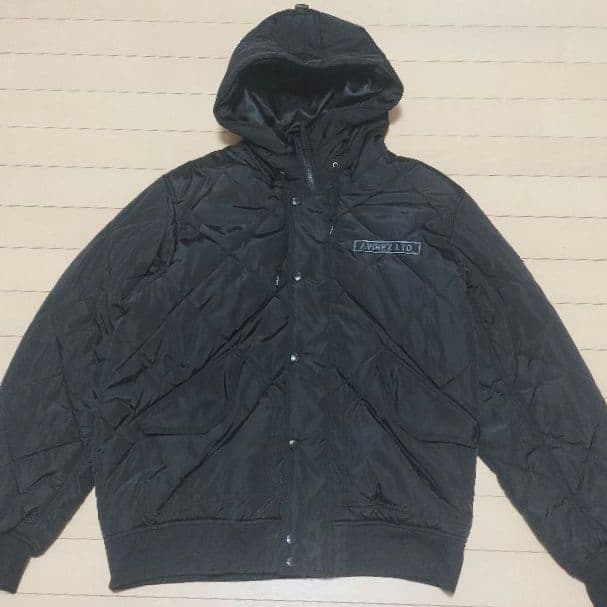 アヴィレックス AVIREX LTD. ブラックキルティングジャケット XL