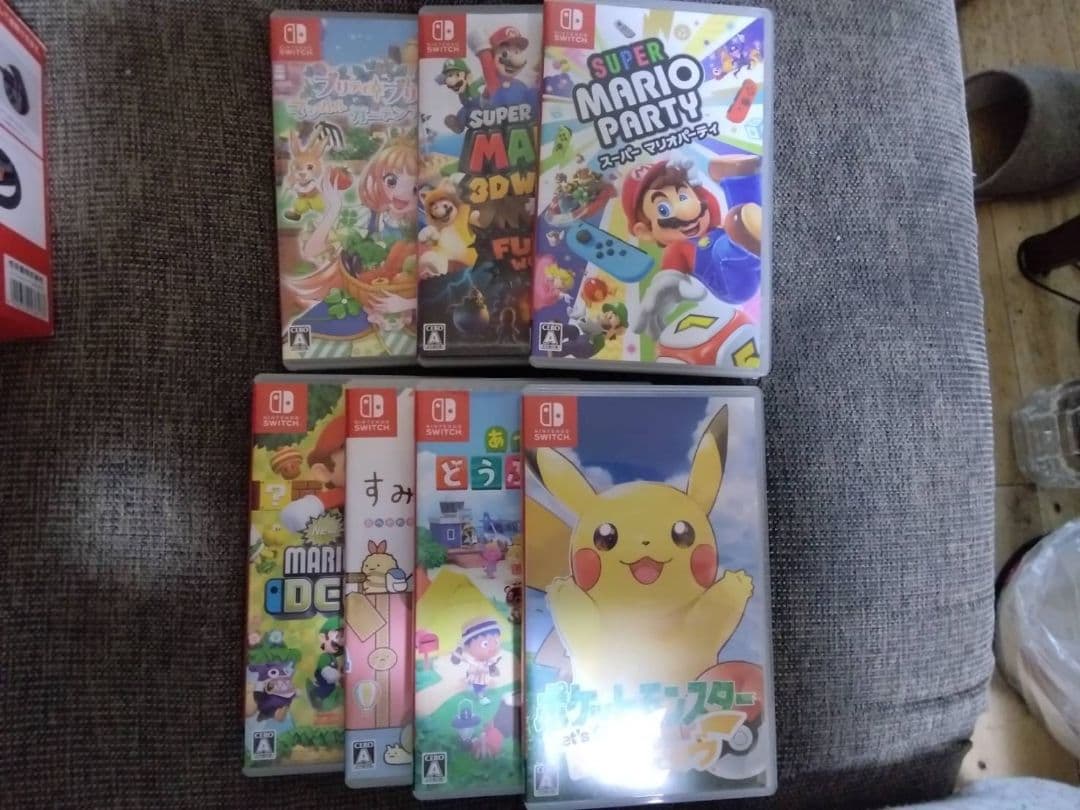 任天堂スイッチソフトまとめ売り