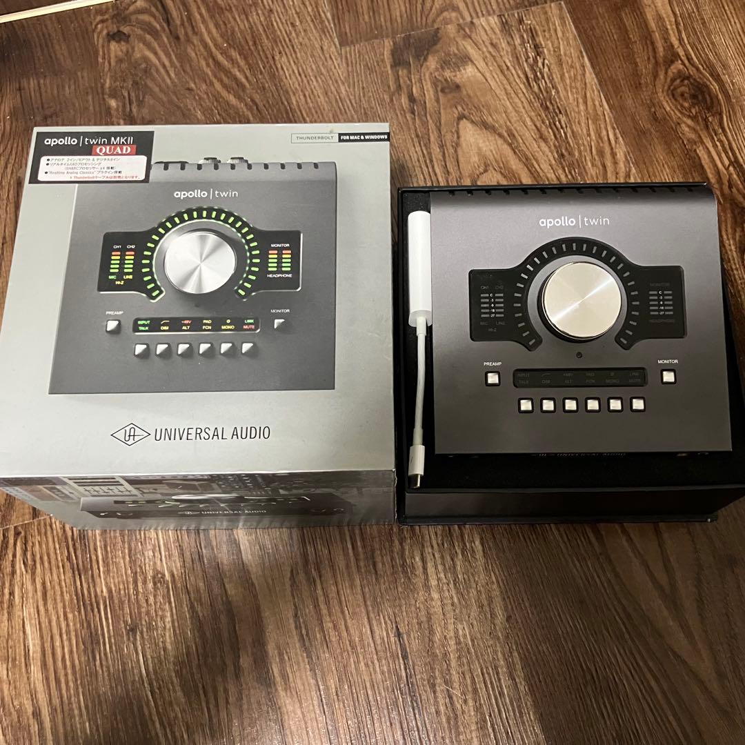 R*O様 apollo twin MKII QUAD ケーブル付