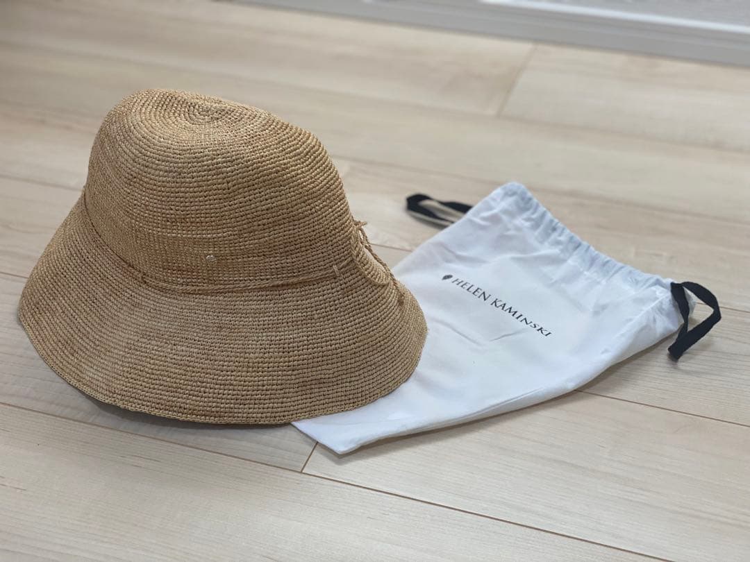 HELEN KAMINSKI バケットハット 収納袋付き