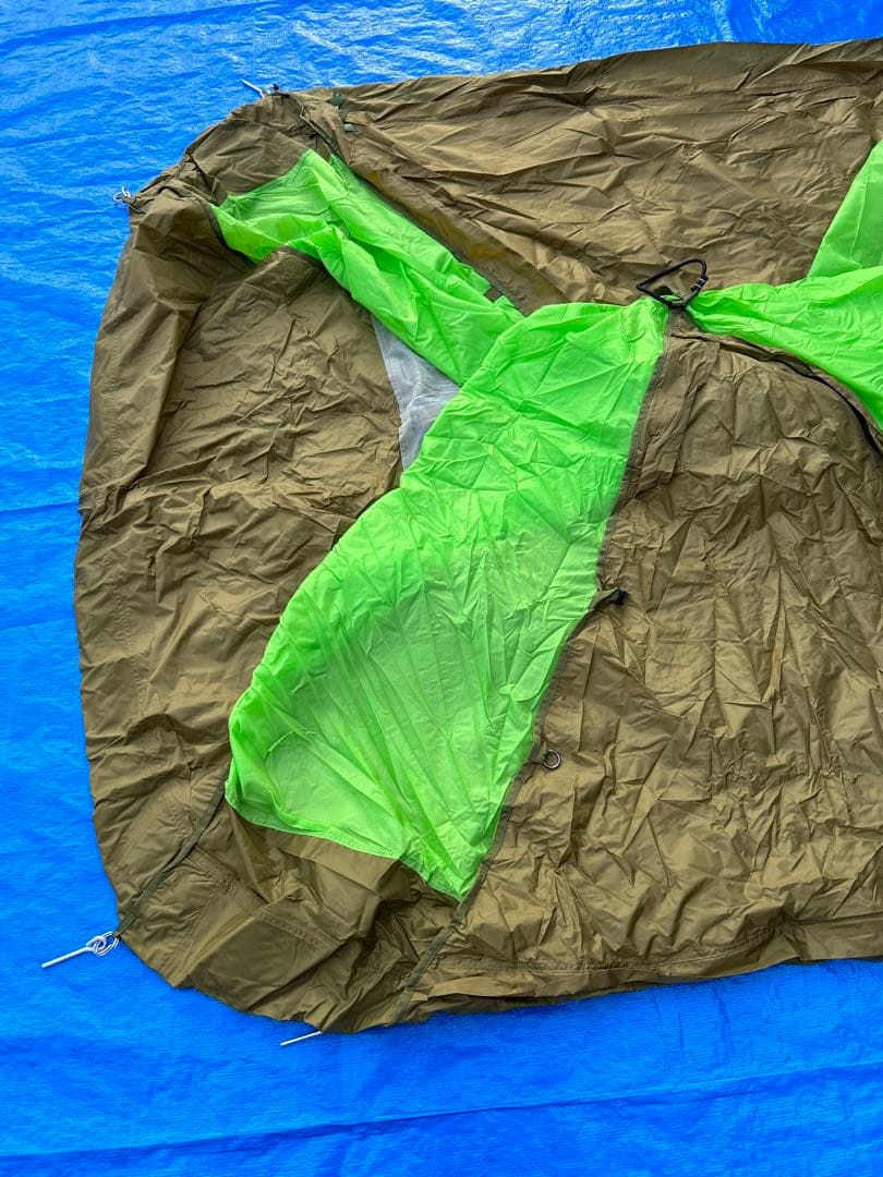 【美品】モンベル ムーンライトテントV グリーン 5型