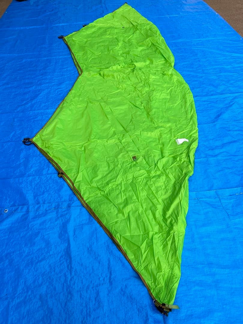 【美品】モンベル ムーンライトテントV グリーン 5型