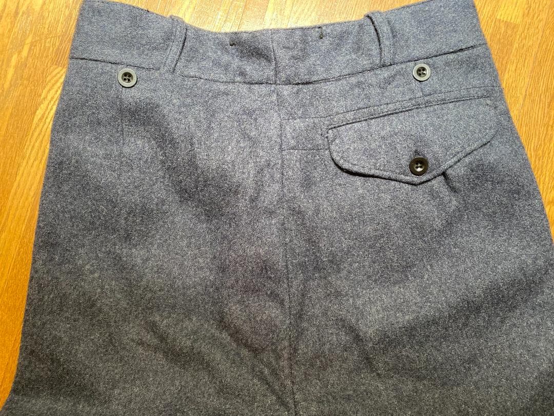 【出品取り下げ前半額】60s イギリス軍 RAF ネイビーウール トラウザーズ