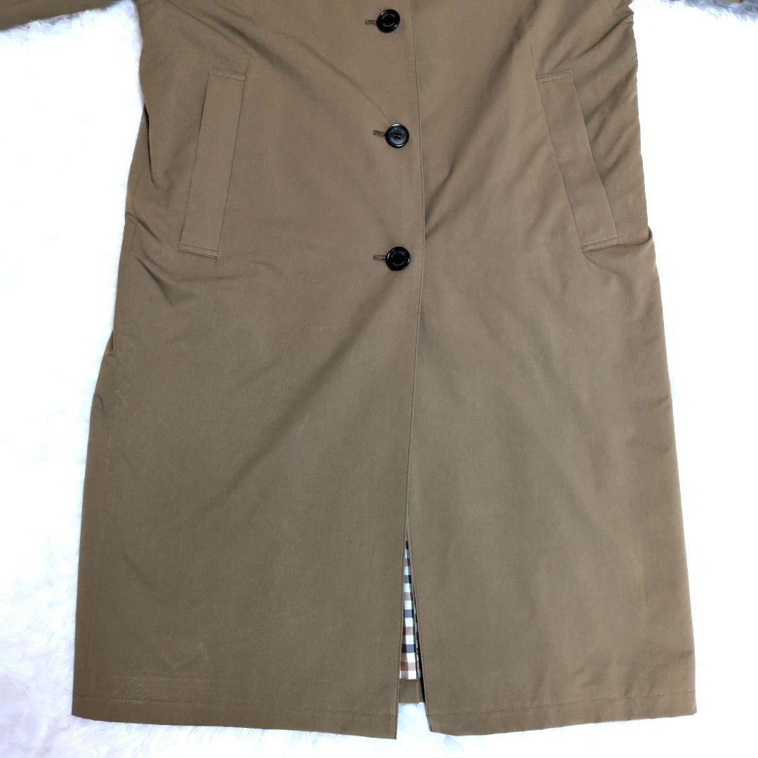 アクアスキュータム　イネド　トレンチコート　リバーシブル　M　コラボレーション