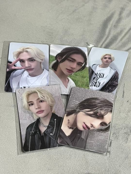 値下げ中stray kids ヒョンジン　トレカ　ラキドロ　5枚セット