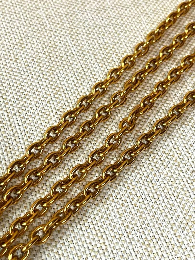 【希少・美品】CHANEL シャネル ヴィンテージ ネックレス ゴールド　馬