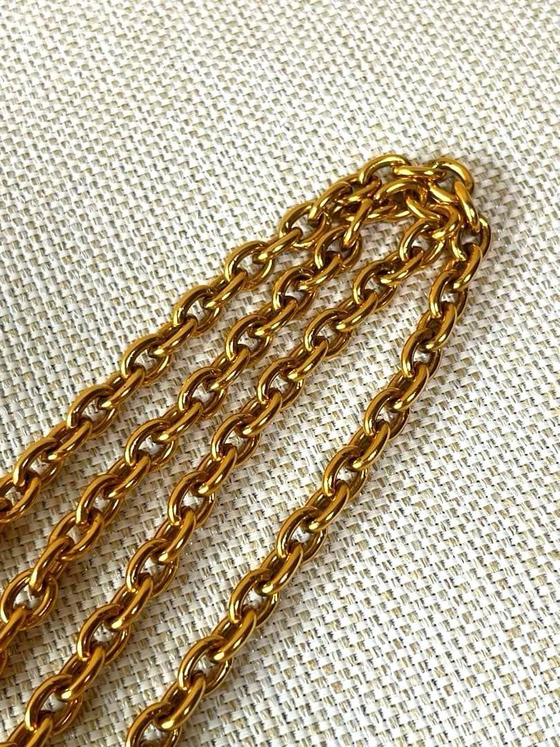 【希少・美品】CHANEL シャネル ヴィンテージ ネックレス ゴールド　馬