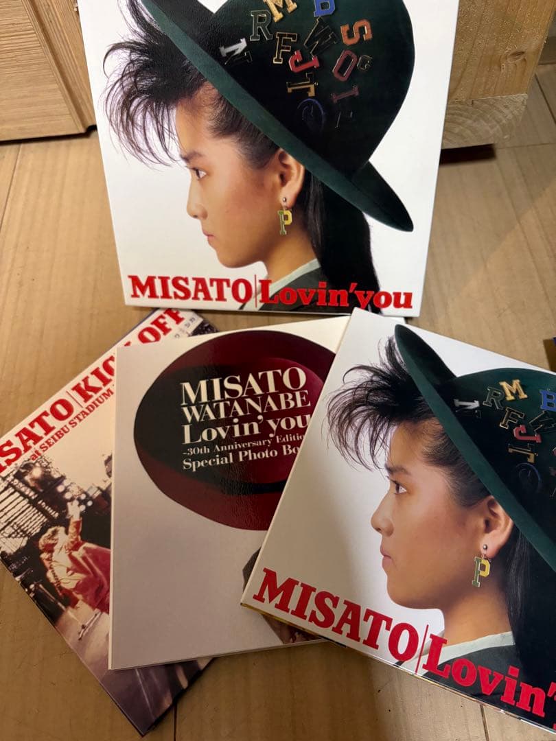 渡辺美里 Lovin’ you 30th Anniversary 初回限定盤美品