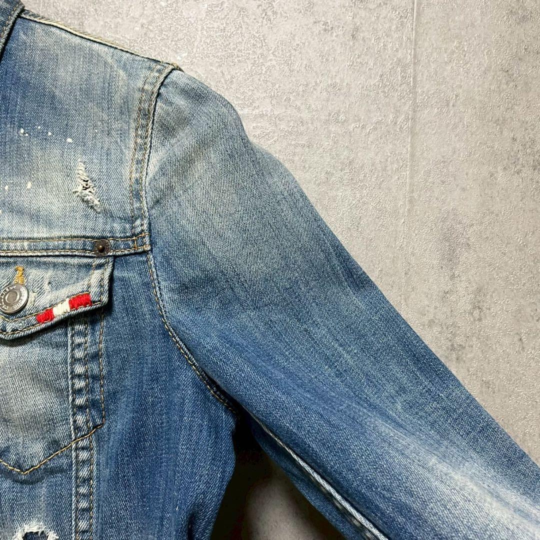 DSQUARED2 ディースクエアード　デニムジャケット size40 S