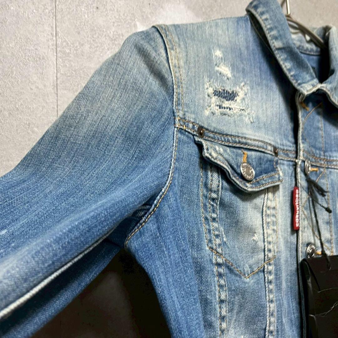 DSQUARED2 ディースクエアード　デニムジャケット size40 S