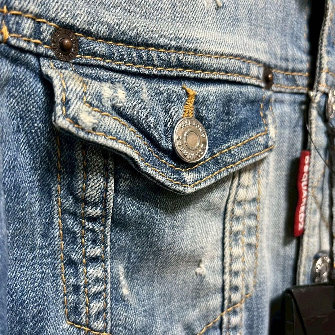 DSQUARED2 ディースクエアード　デニムジャケット size40 S