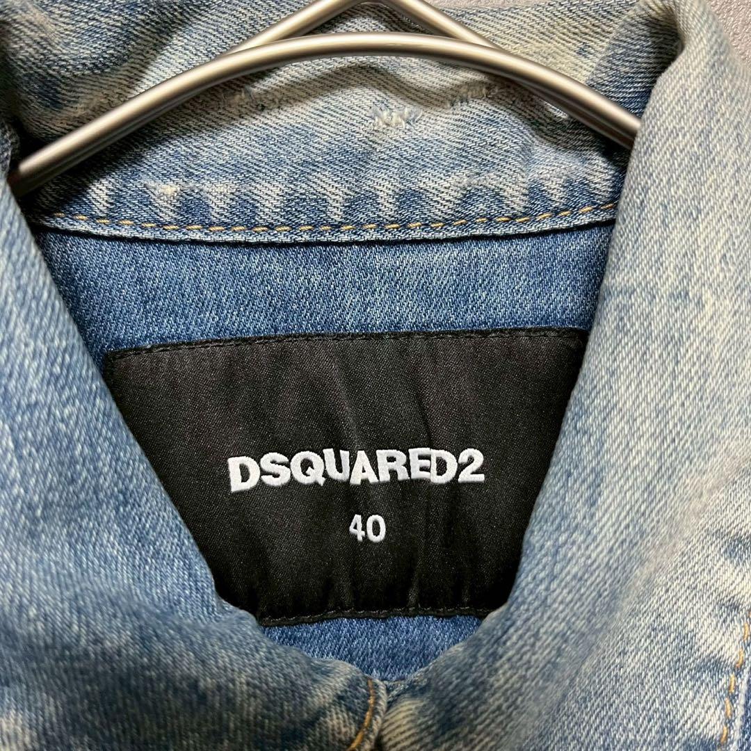 DSQUARED2 ディースクエアード　デニムジャケット size40 S