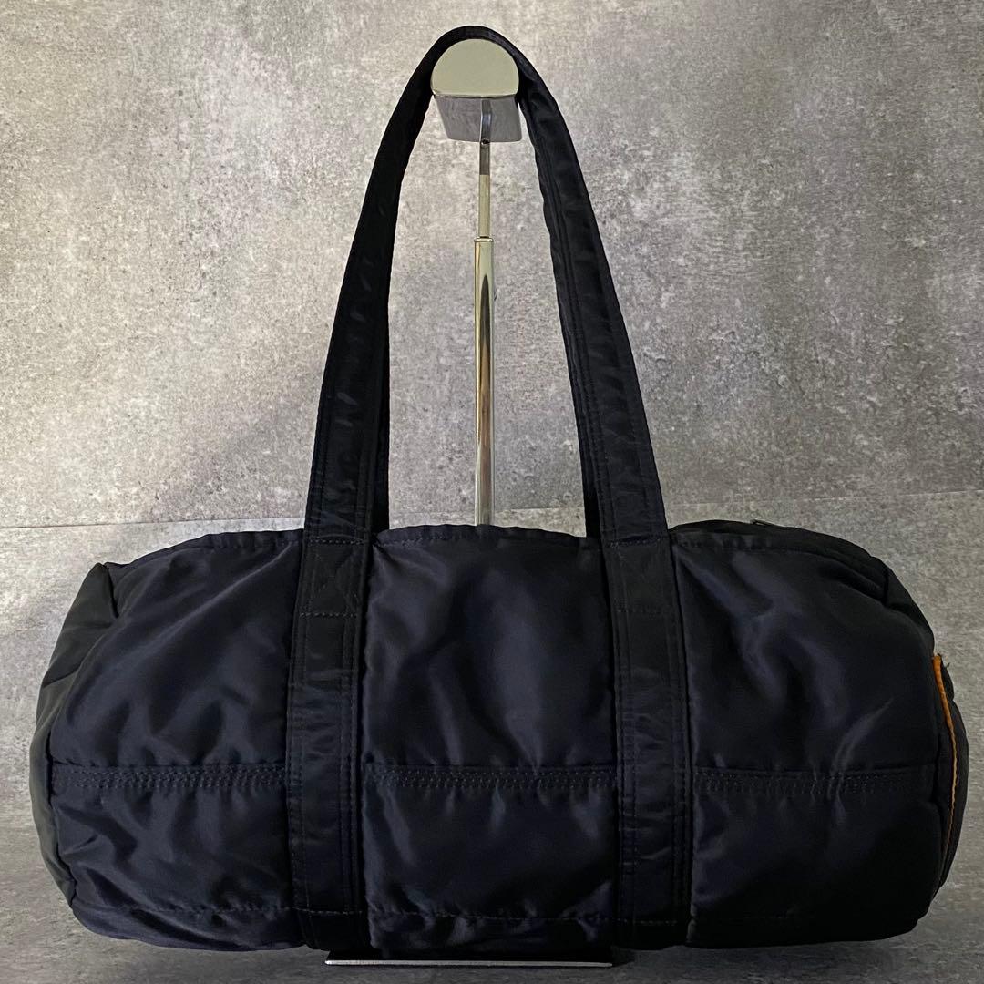 PORTER TANKER ボストン ブラック ダッフルバッグ