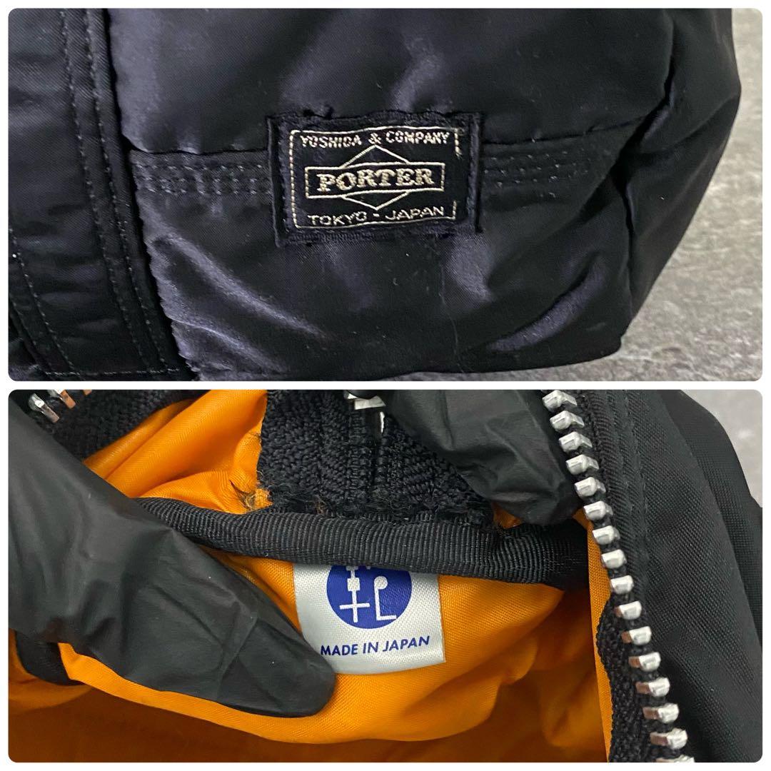 PORTER TANKER ボストン ブラック ダッフルバッグ