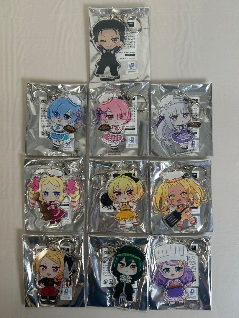 RT-135493 いきなりステーキ リゼロ コラボ 全40種セット