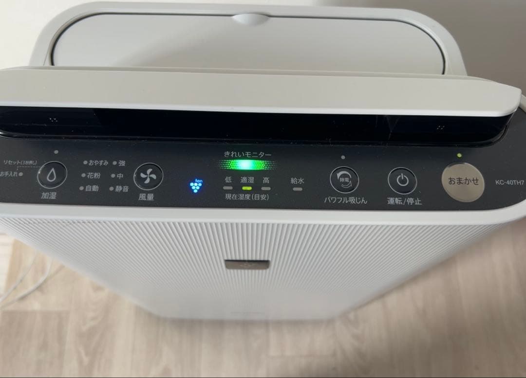 SHARP シャープ　KC-40TH7-W 加湿空気清浄機　空気清浄機