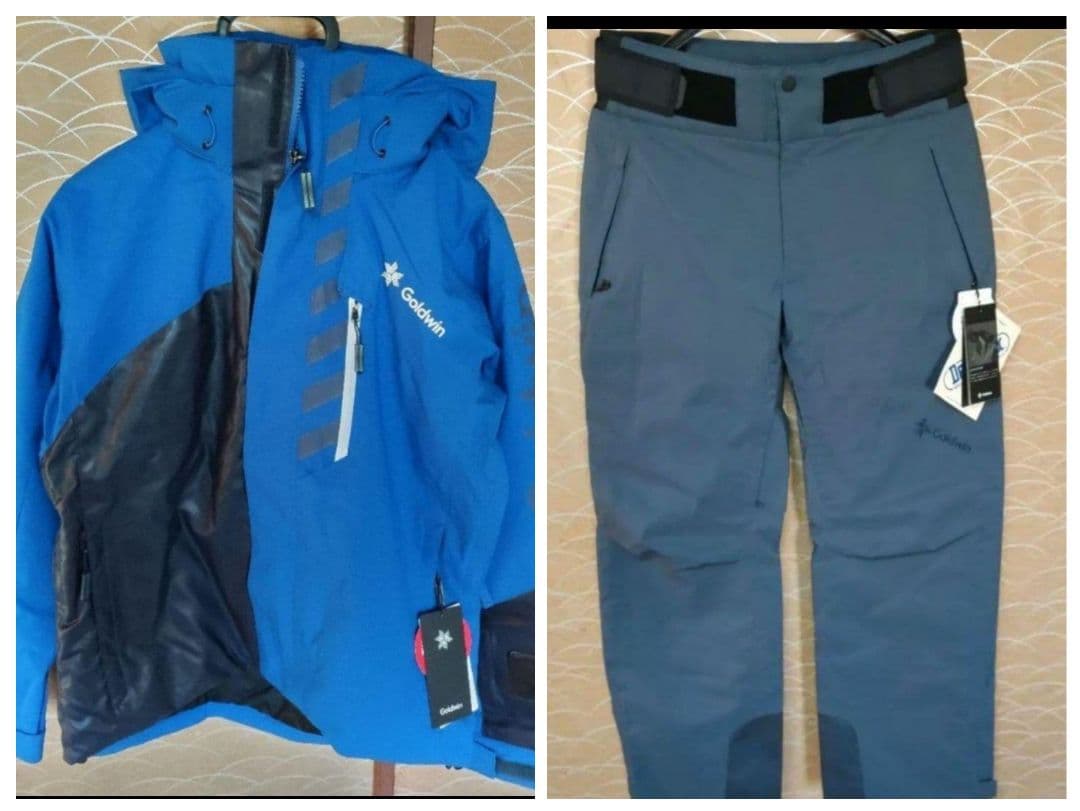 新品タグ付き GOLD WIN ゴールドウイン ウエア 上下組み合わせ。