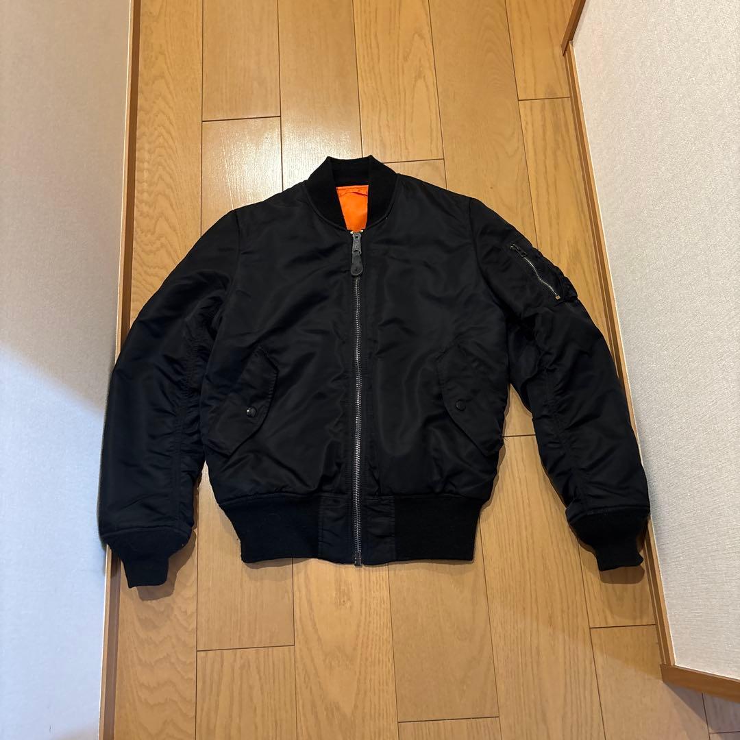 alphaブラック MA-1 フライトジャケット