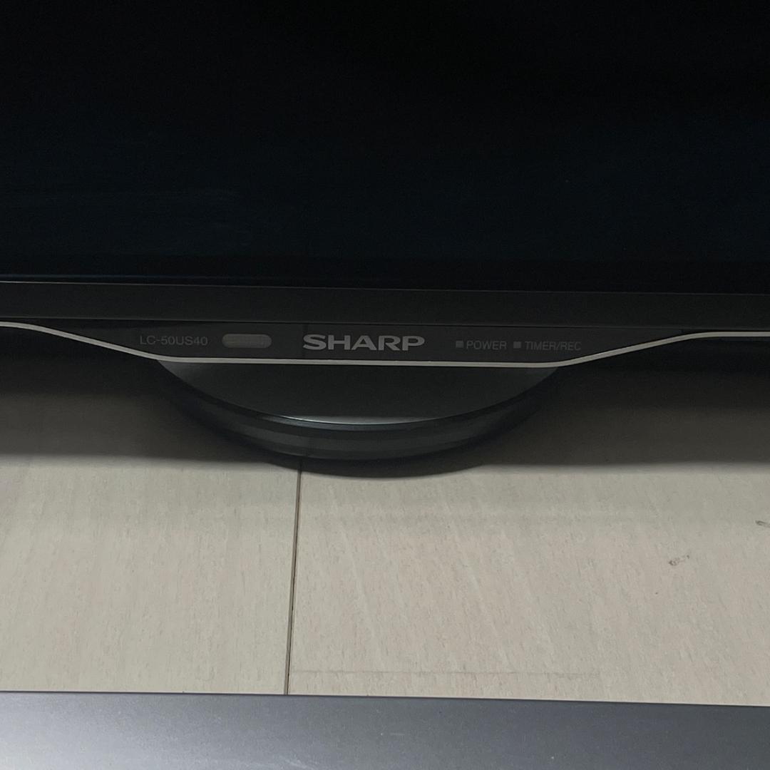 【送料込み】 SHARP AQUOS 大型 液晶 テレビ 50V型 シャープ