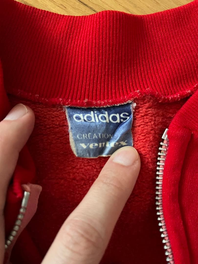 60s adidas 地球儀 ジャージ ワールドマーク VENTEX ビンテージ