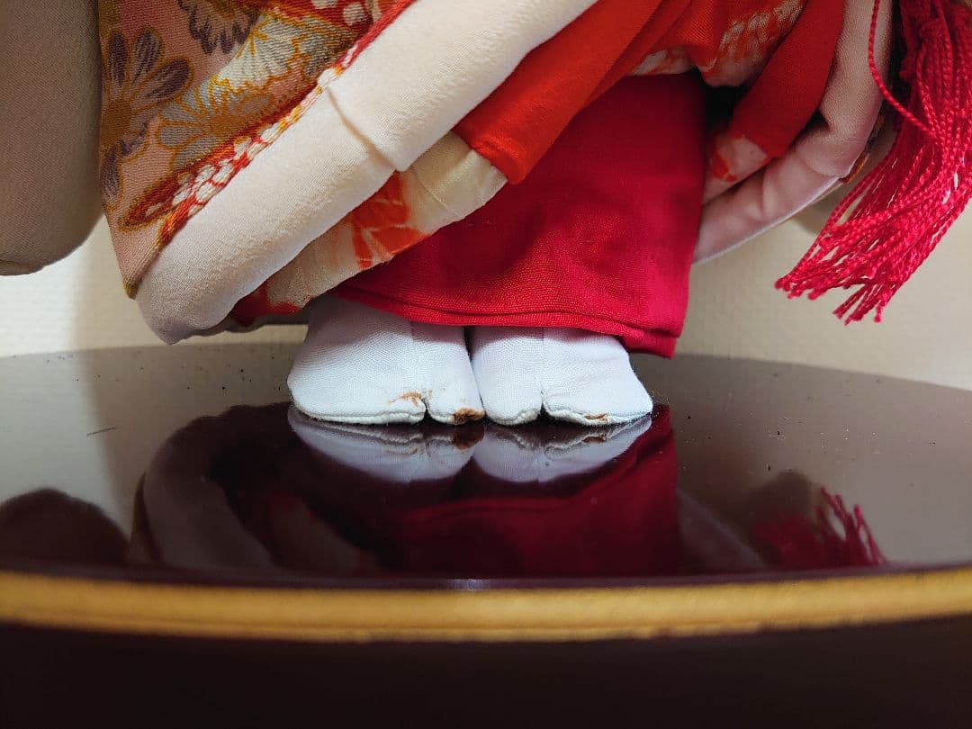 【パコ】松寿作 市松人形 「浪花のいちまさん」立ち、座り2体セット