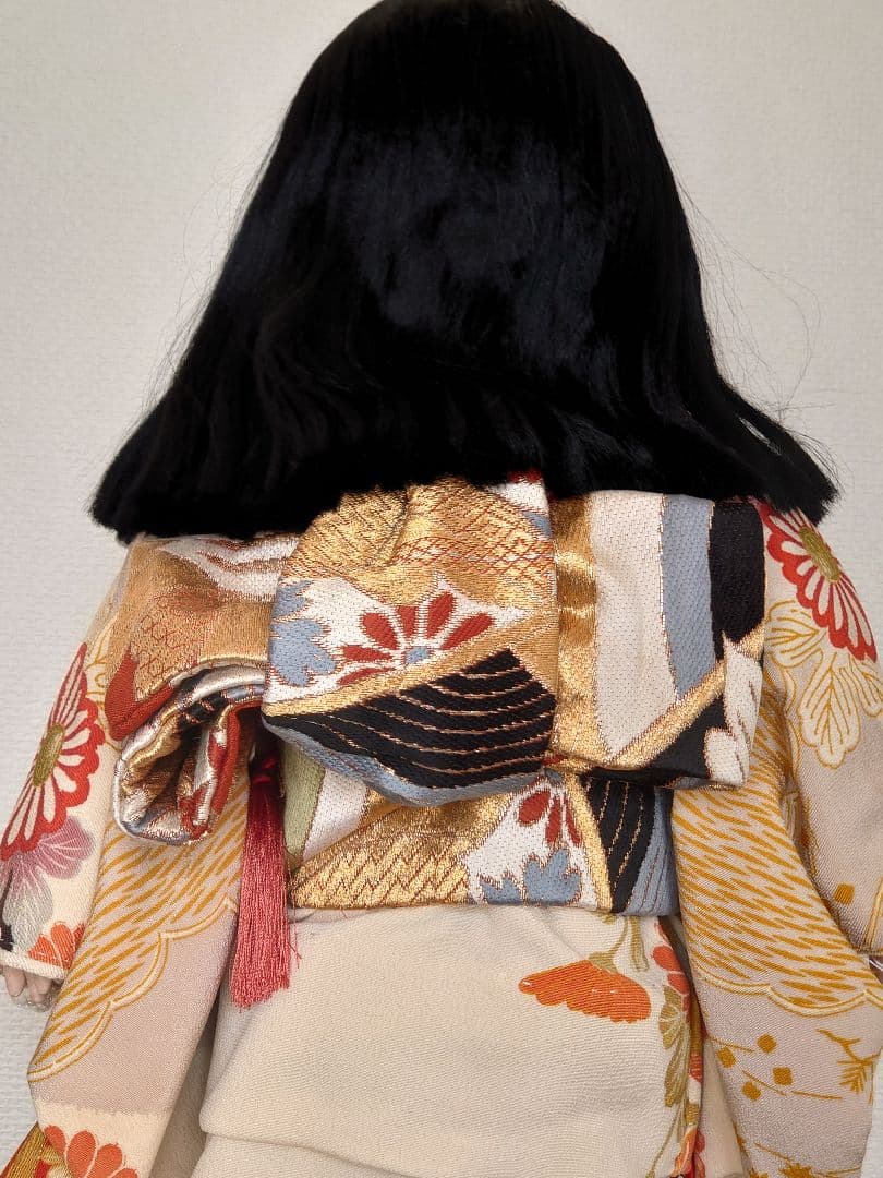 【パコ】松寿作 市松人形 「浪花のいちまさん」立ち、座り2体セット