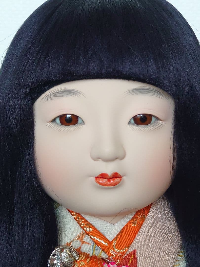 【パコ】松寿作 市松人形 「浪花のいちまさん」立ち、座り2体セット