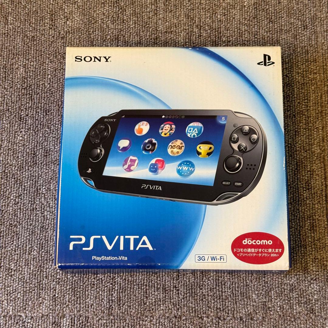 PSVITA PCH-1100 クリスタル・ブラック 箱付き
